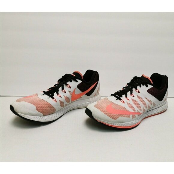 Nike Zoom Elite 7 Running Shoes Women's Size 11 M(B) Cross Trainers White /Coral - Picture 4 of 7
